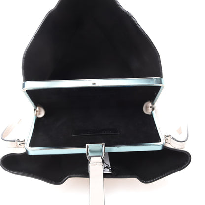 Proenza Schouler Nappa Frame Shoulder Bag Clay Black 5 of 12