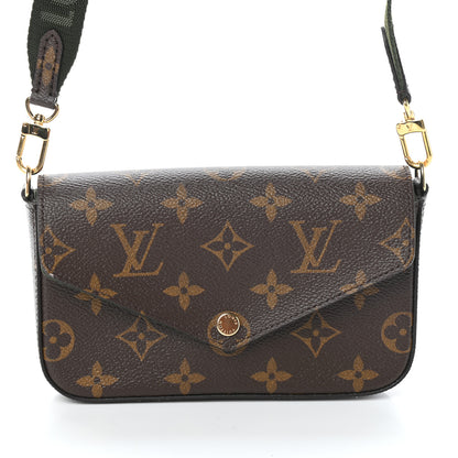 Louis Vuitton Monogram Felicie Strap & Go Kaki 7 of 9