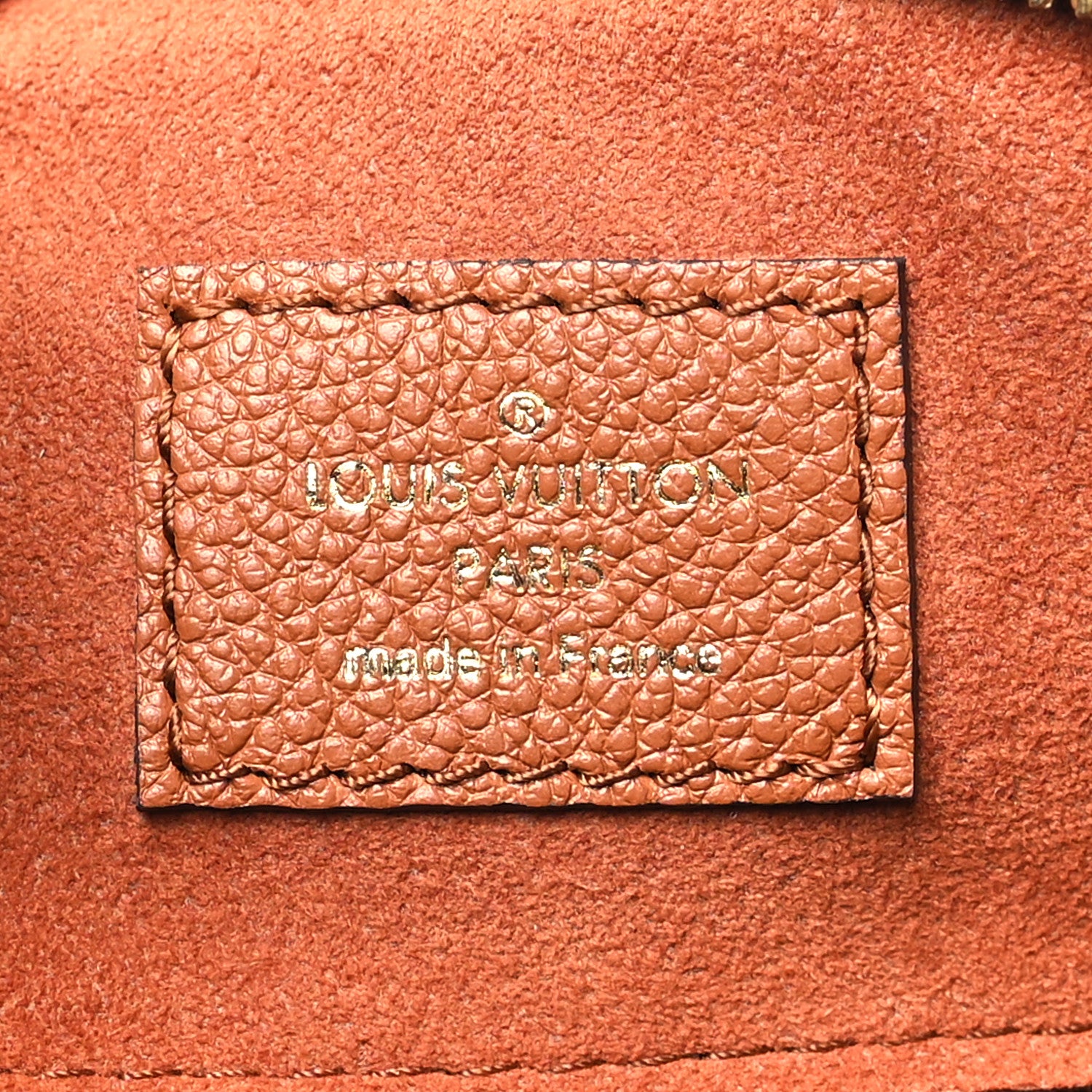 Louis Vuitton Empreinte Monogram Giant Speedy Bandouliere 25 Cognac 6 of 8
