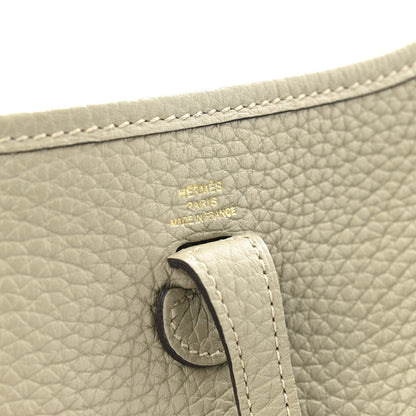 Hermes Taurillon Clemence Amazone Evelyne TPM Sauge 6 of 11