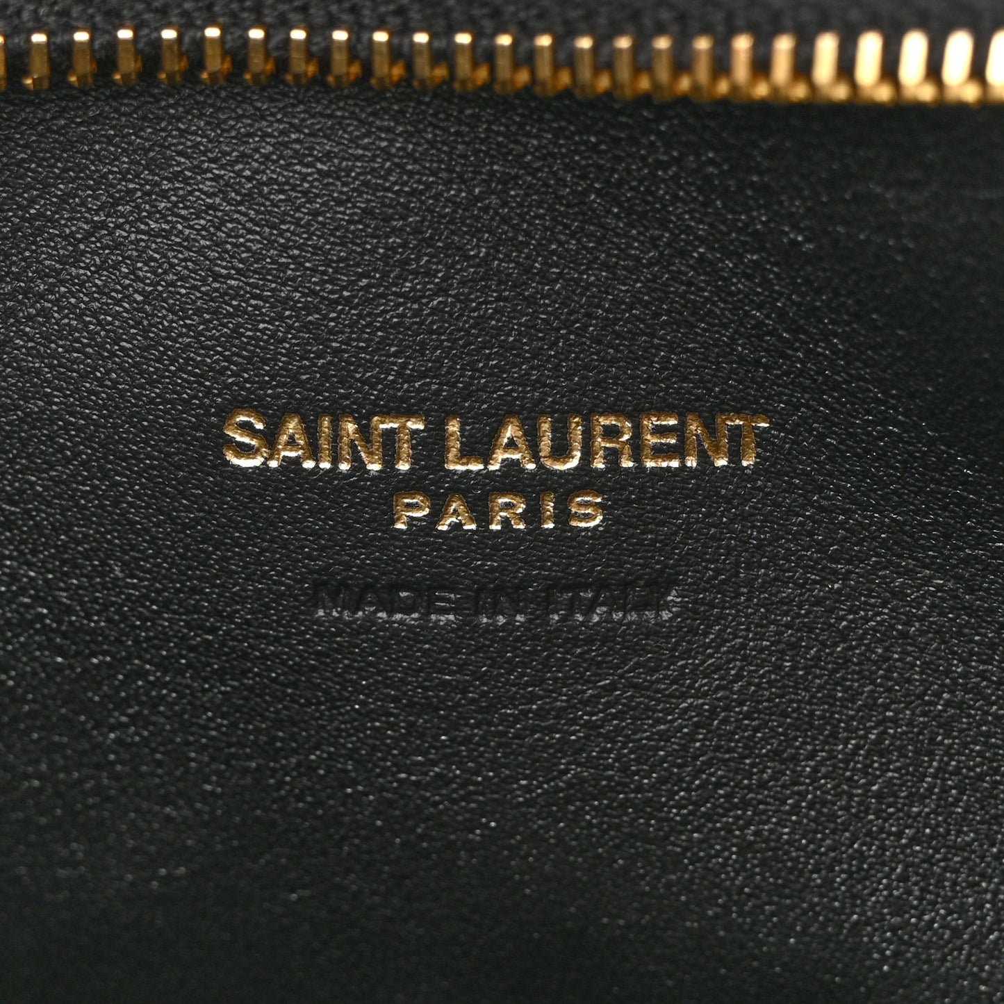 Lambskin Small Calypso Pouch Black