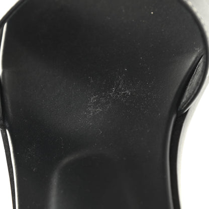 Hermes Box Calfskin Oran Sandals 39.5 Black 13 of 15