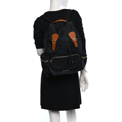 Burberry Nylon Medium Rucksack Backpack Black 2 of 9