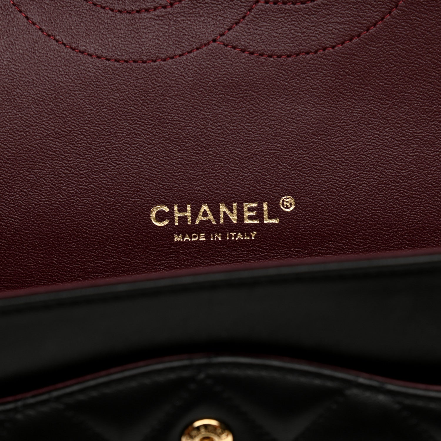 Chanel Lambskin Quilted Maxi Double Flap Black 6 of 13