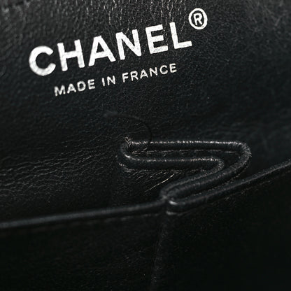 Chanel Metallic Calfskin Striped 2.55 Reissue 227 Flap Black 10 of 10