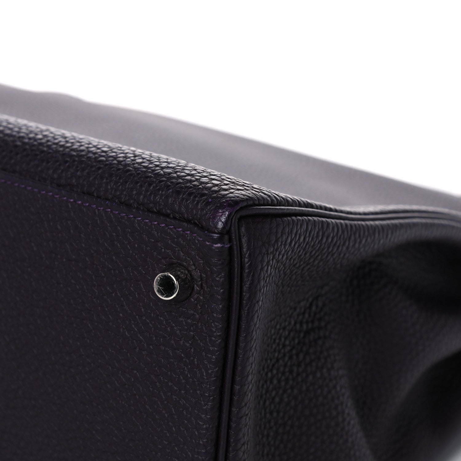 Hermes Togo Kelly Retourne 35 Raisin 11 of 20