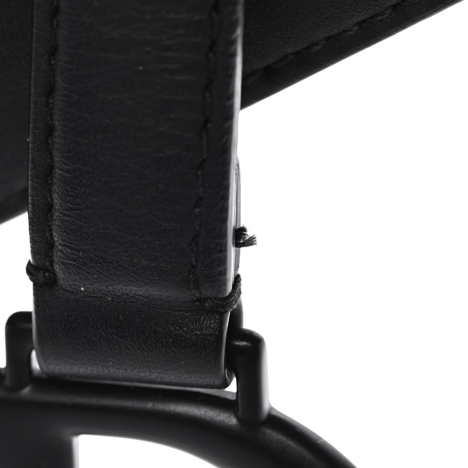 Christian Dior Ultra Matte Calfskin Mini Saddle Bag Black 12 of 16