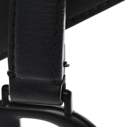 Christian Dior Ultra Matte Calfskin Mini Saddle Bag Black 12 of 16