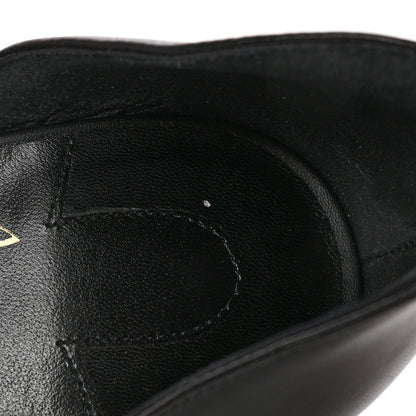 Christian Louboutin Kid Gourmi 100 Sandals 38 Black Gold 9 of 13