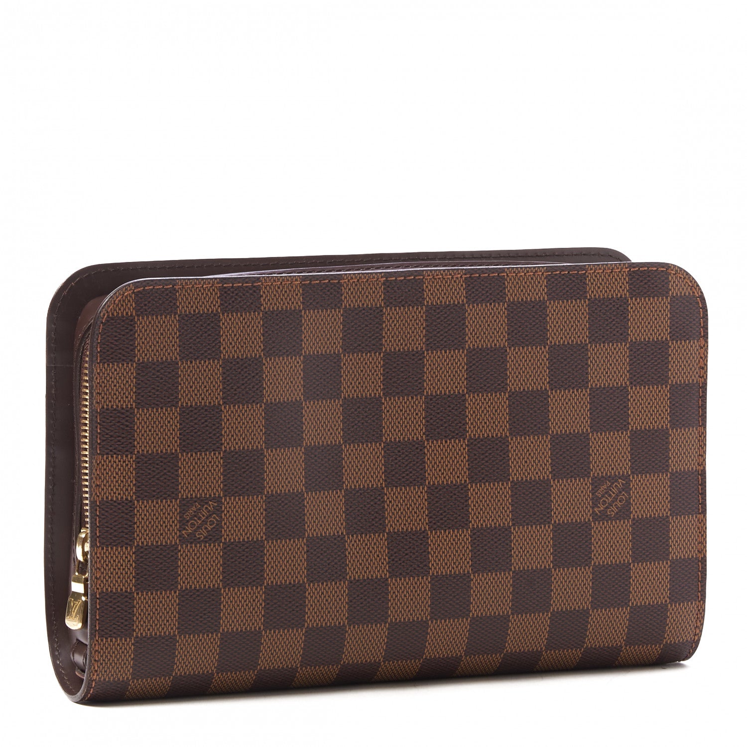 Louis Vuitton Damier Ebene Pochette Saint Louis Clutch 2 of 7