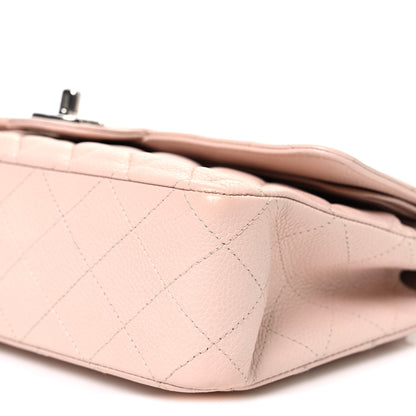 Chanel Caviar Quilted Medium Double Flap Light Pink 10 of 10