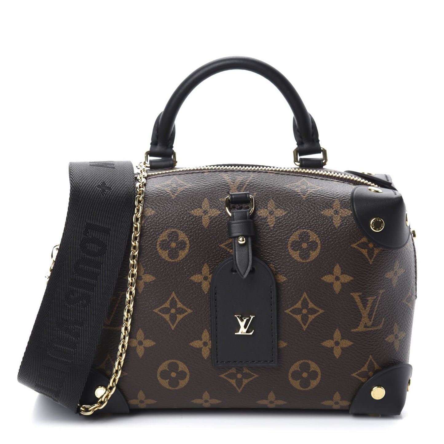 Monogram Petite Malle Souple Black