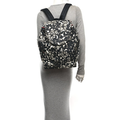 Christian Louboutin Canvas Flower Print Spiked Explorafunk Backpack Multicolor 2 of 9
