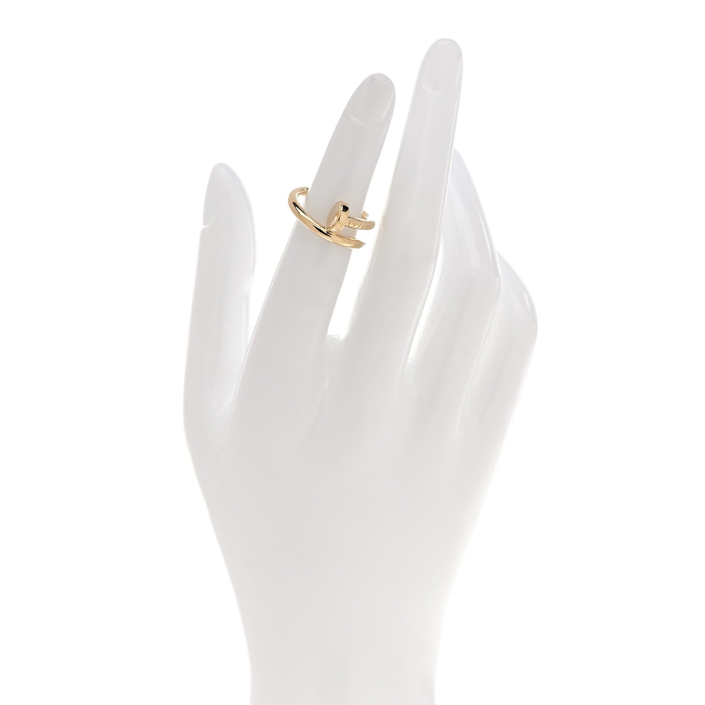 18K Yellow Gold Juste Un Clou Ring 49 4.75
