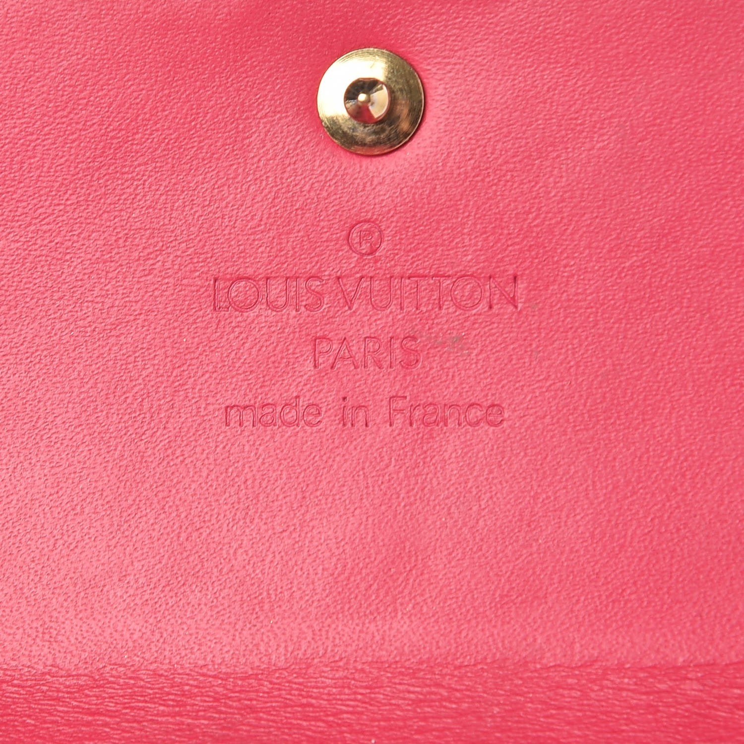 Louis Vuitton Vernis Elise Wallet Fuchsia 7 of 11