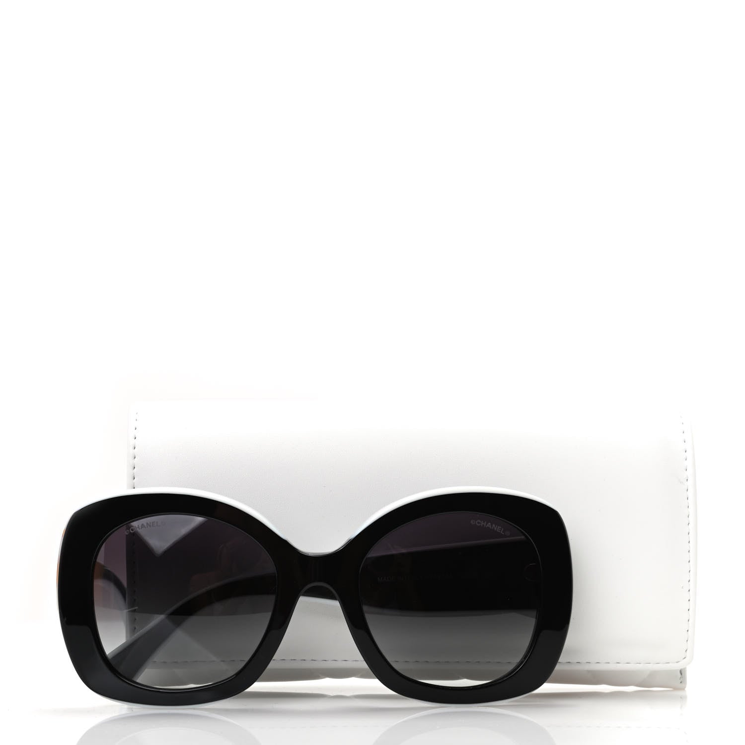 Chanel Acetate Sunglasses 71414A Black 8 of 8