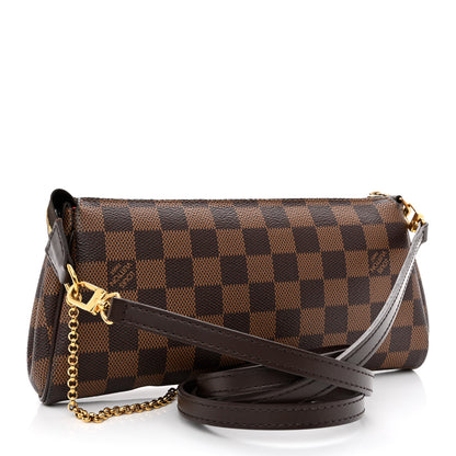 Louis Vuitton Damier Ebene Eva Clutch 3 of 10