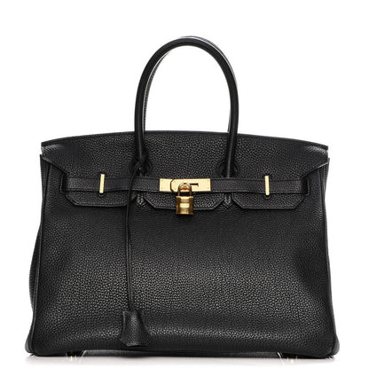 Hermes Togo Birkin 35 Black 1 of 26