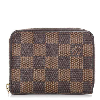 Louis Vuitton Damier Ebene Zippy Coin Purse 1 of 9