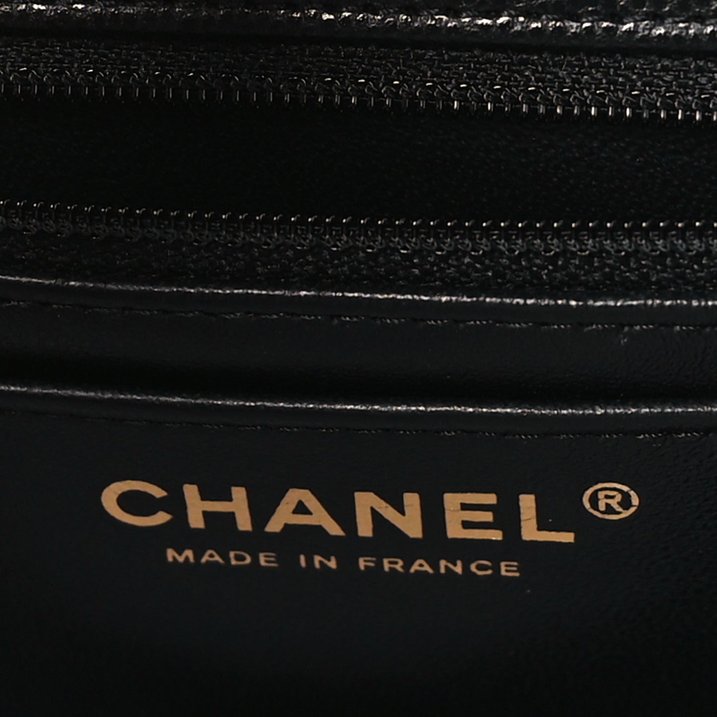 Caviar Quilted Mini Rectangular Flap Black