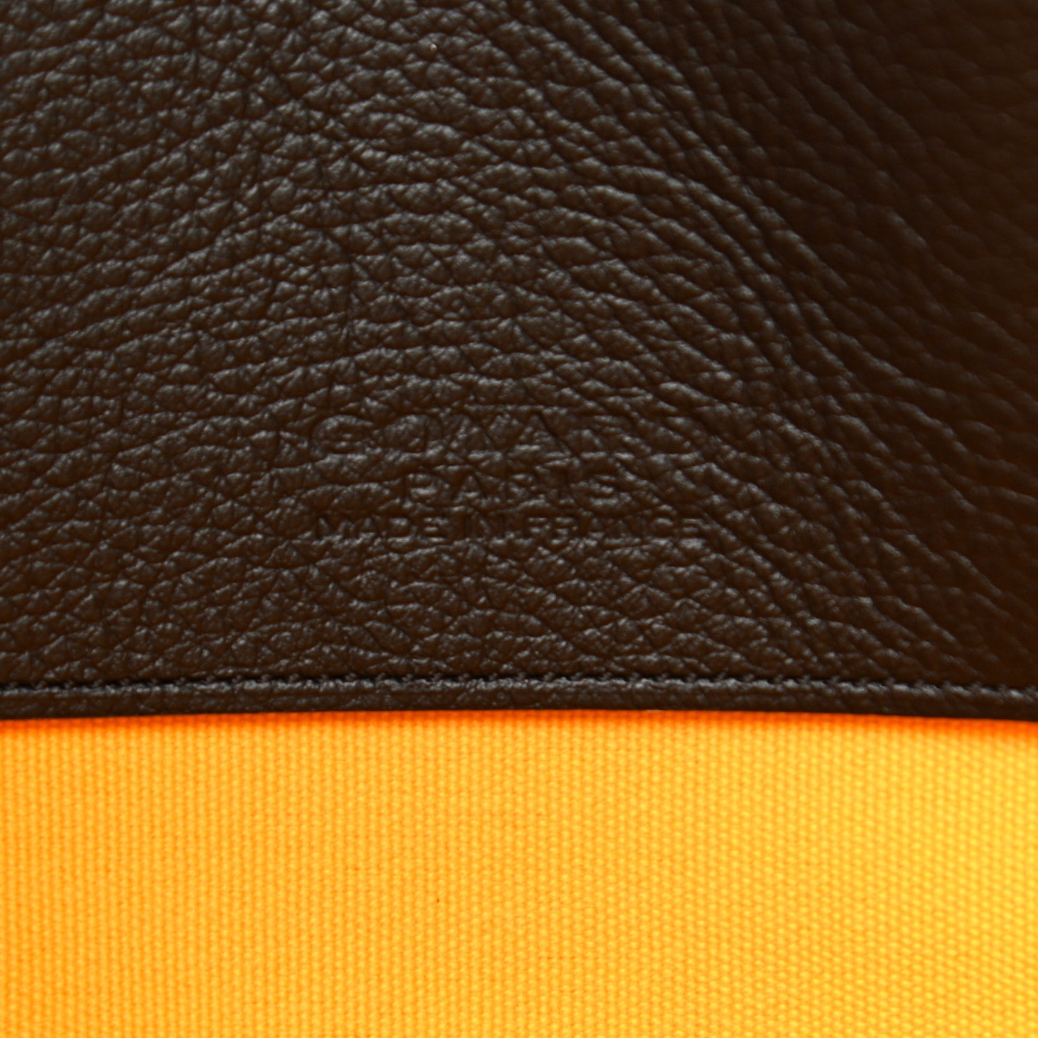 Goyard Goyardine Senat Pochette MM Black 6 of 6