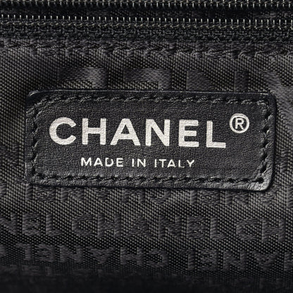 Chanel Caviar Square Stitched Tote Black 6 of 10