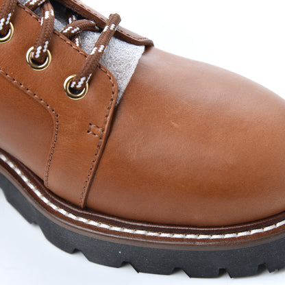 Louis Vuitton Calfskin Territory Ranger Combat Boots 40 Cognac 10 of 13