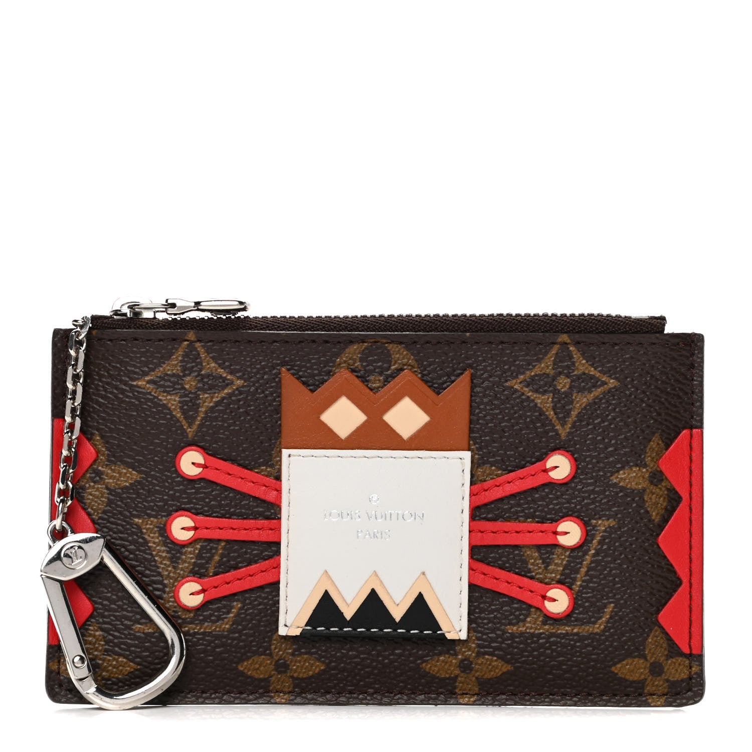 Louis Vuitton Monogram Tribal Key Pouch 1 of 11