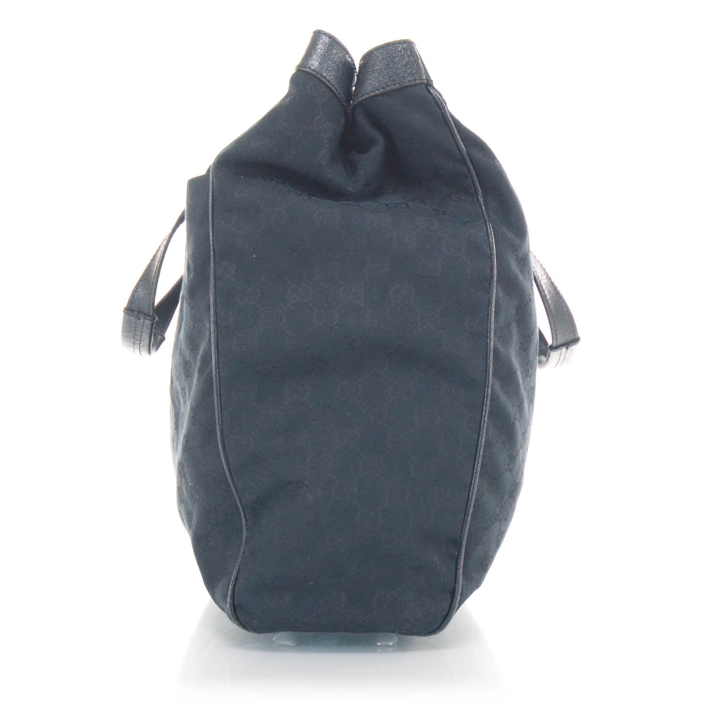 Monogram Large Tote Black