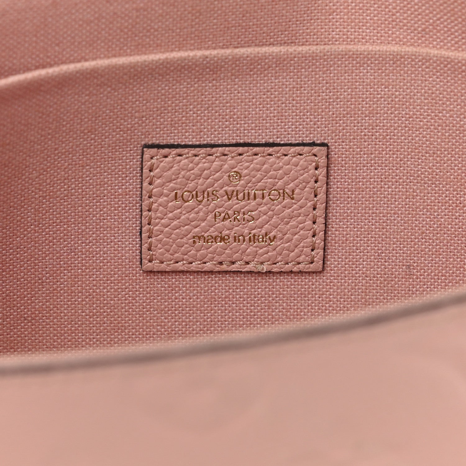 Louis Vuitton Empreinte Pochette Felicie Chain Wallet Rose Poudre 7 of 12