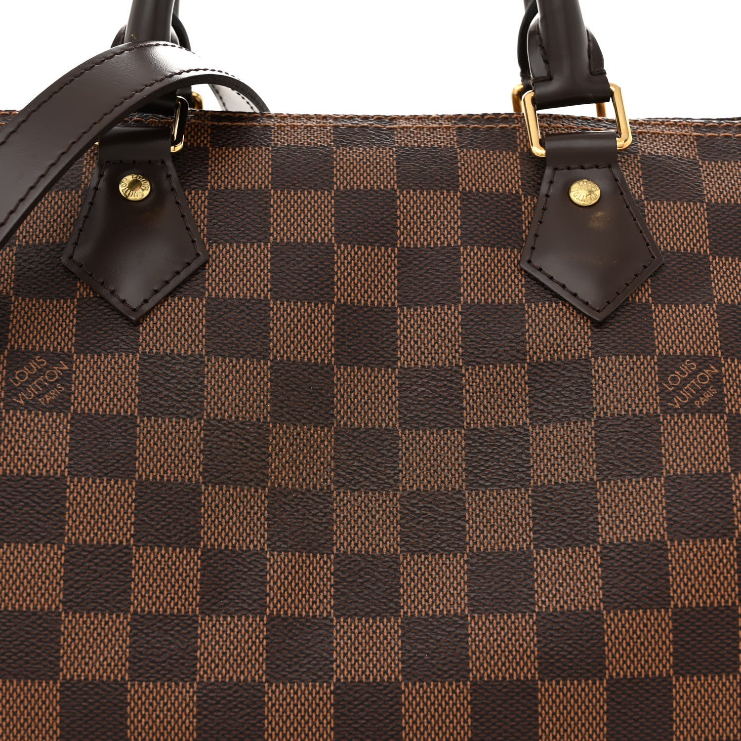 Louis Vuitton Damier Ebene Speedy Bandouliere 30 7 of 12