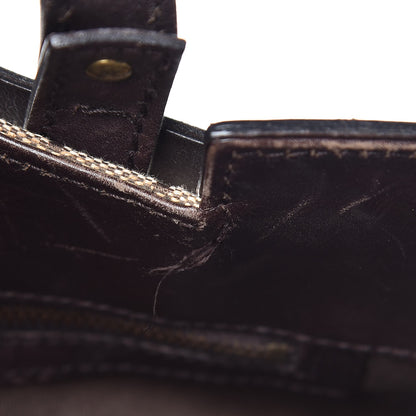 Gucci Monogram Tote Brown 34 of 50