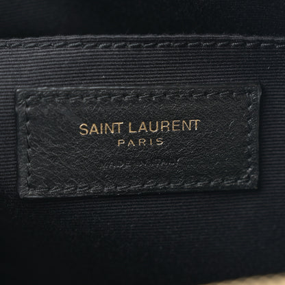 Saint Laurent Calfskin Matelasse Monogram Lou Camera Bag Military Olive 6 of 14