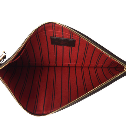 Louis Vuitton Damier Ebene Neverfull MM GM Pochette 5 of 7