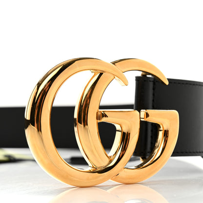 Gucci Plutone Calfskin Double G 40mm Belt 100 40 Black 6 of 7