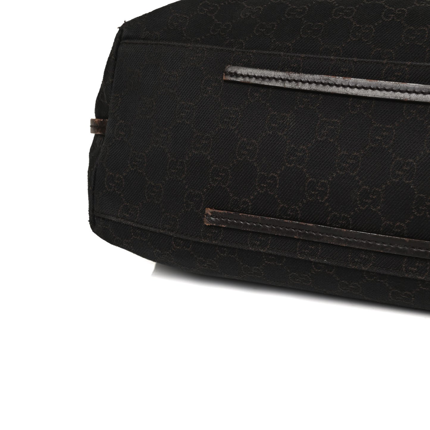 Smooth Calfskin Large Tie Knot Tote Black