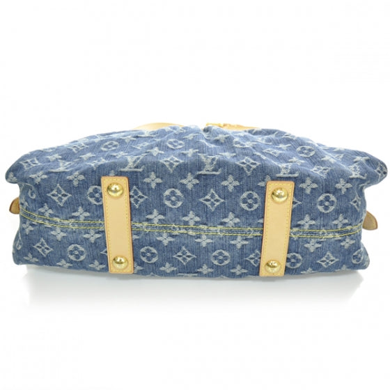 Louis Vuitton Denim Neo Cabby MM Blue 4 of 8