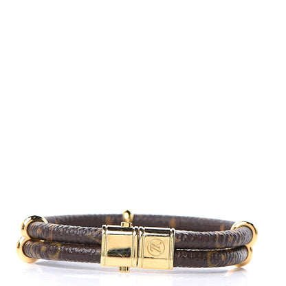 Louis Vuitton Monogram Keep It Twice Bracelet 17 3 of 5