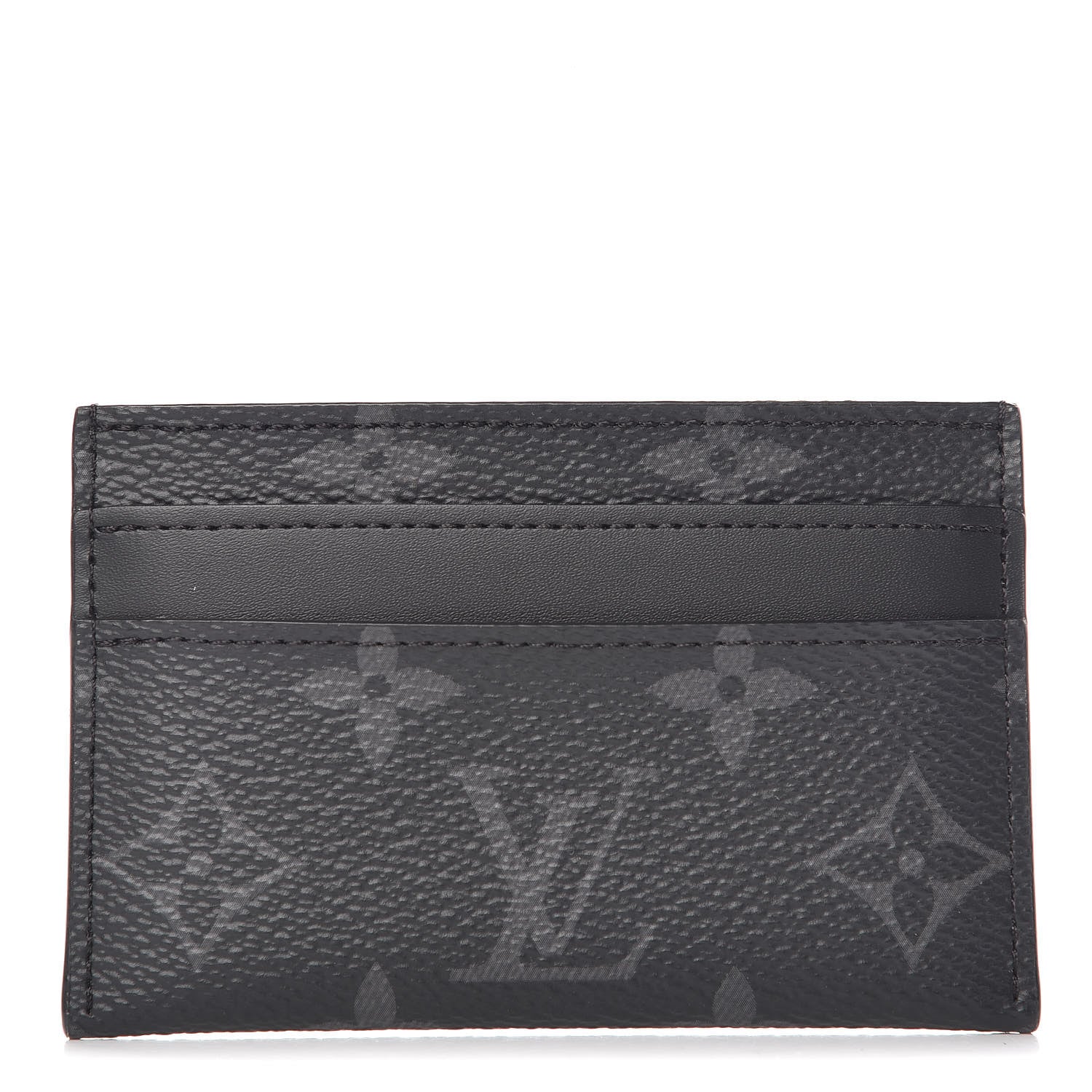 Louis Vuitton Monogram Eclipse Porte-Cartes Double Card Holder 1 of 7