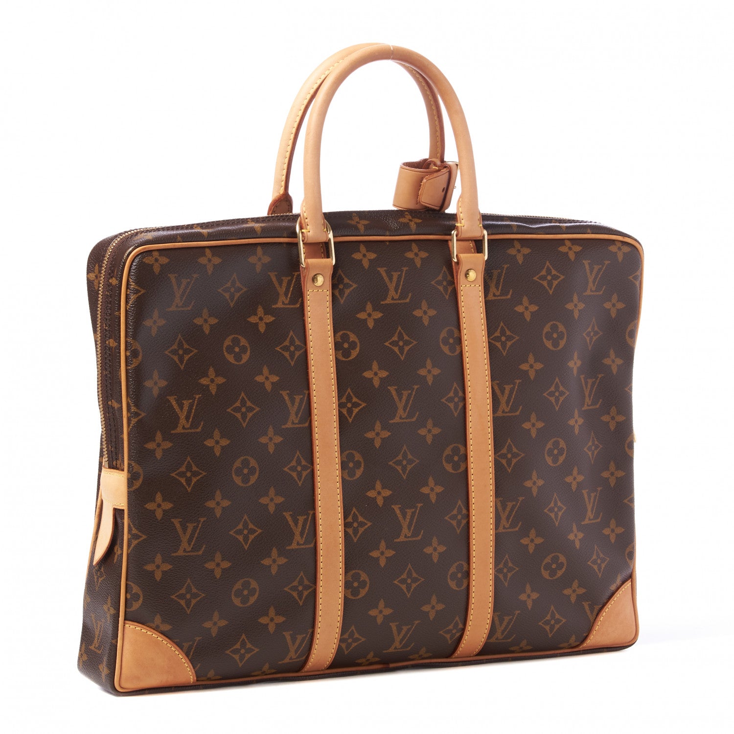 Louis Vuitton Monogram Porte-Documents Voyage Briefcase 2 of 8