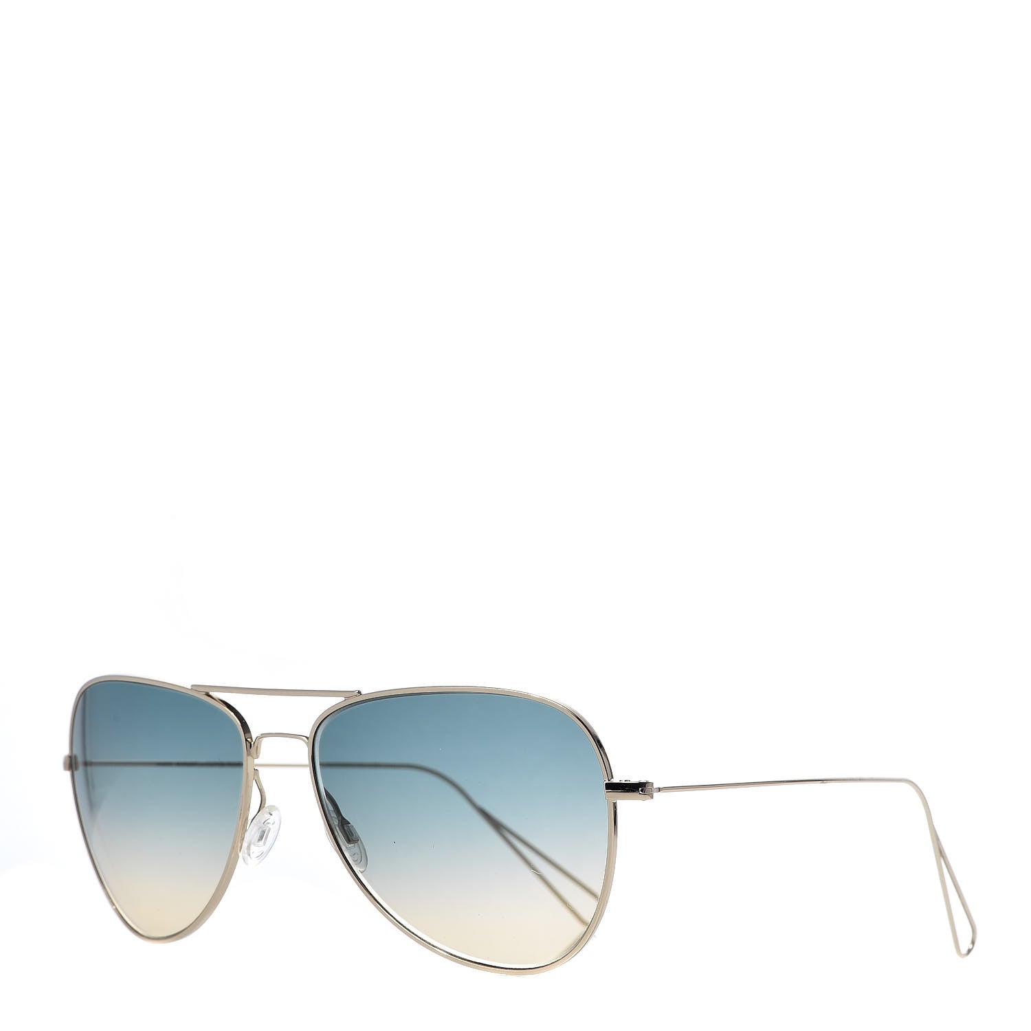 Oliver Peoples Matt Aviator Sunglasses OV 1156 Gold 1 of 8
