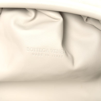 Bottega Veneta Smooth Butter Calf The Pouch Oversized Clutch Chalk 6 of 8