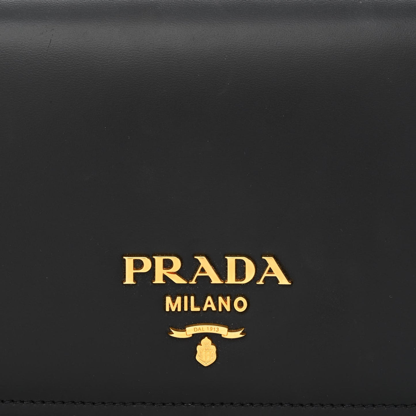City Calfskin Flap Crossbody Black