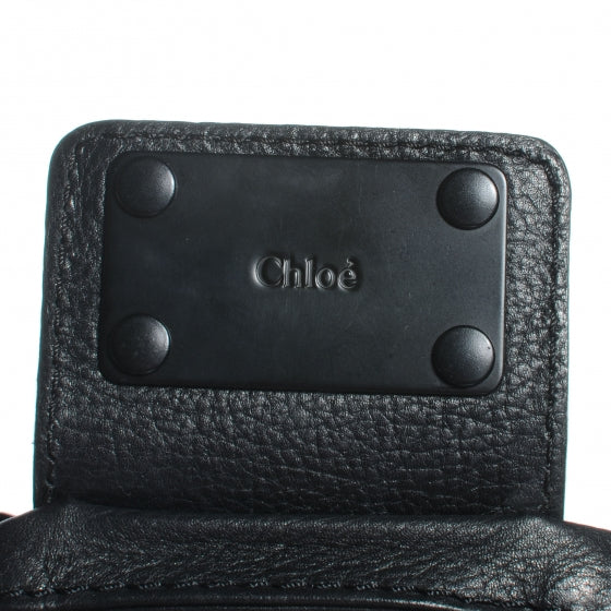 Leather Paddington Messenger Bag Black