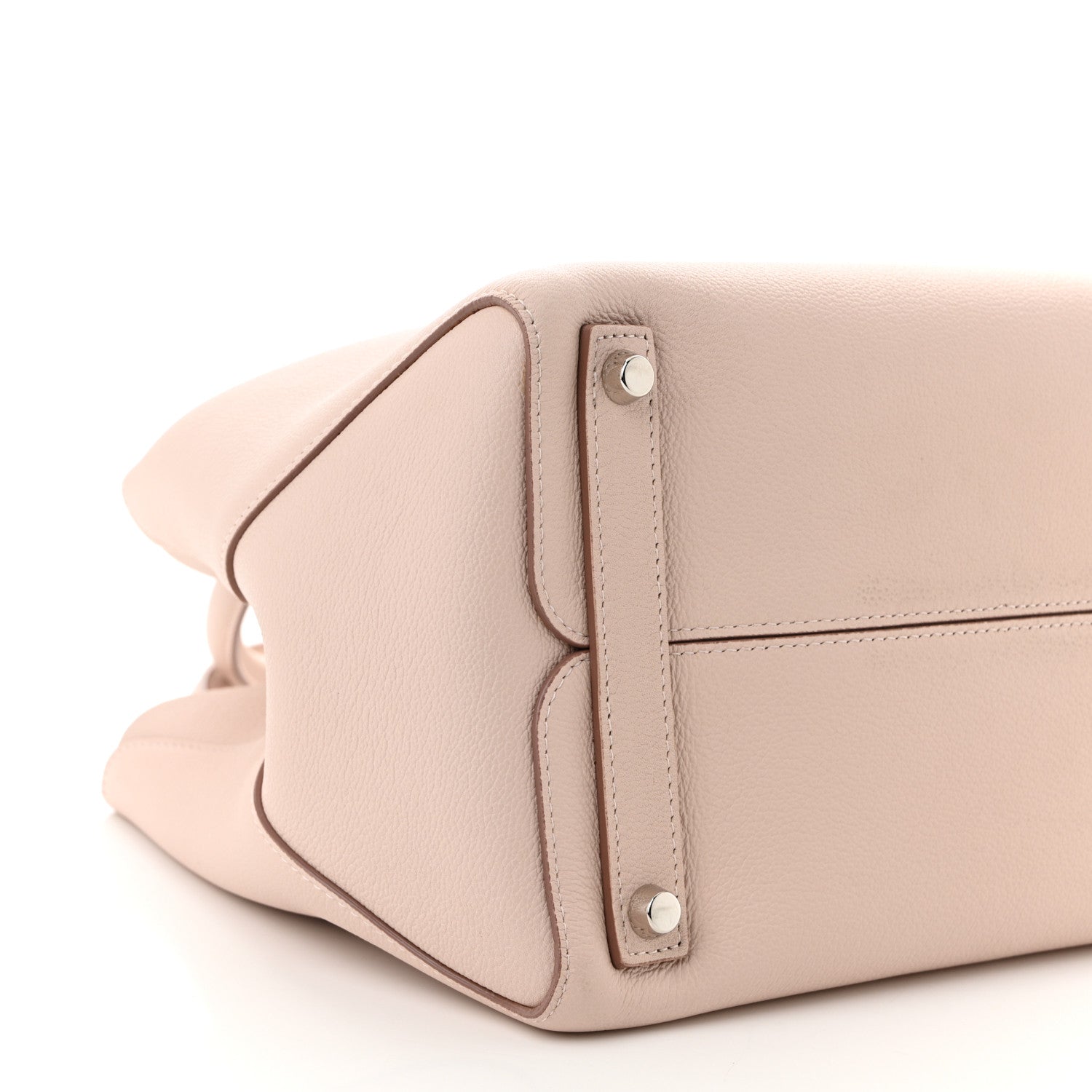 Christian Dior Supple Grained Calfskin Medium Open Bar Tote Rose Poudre 9 of 13