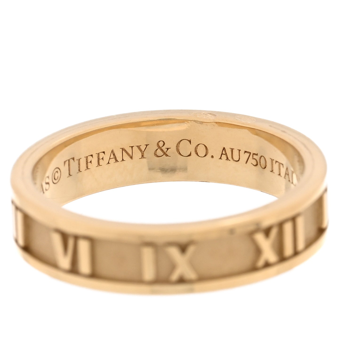 18K Yellow Gold Atlas Ring 49 5