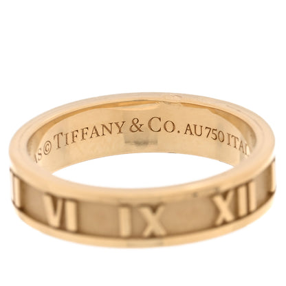 Tiffany 18K Yellow Gold Atlas Ring 49 5 4 of 4