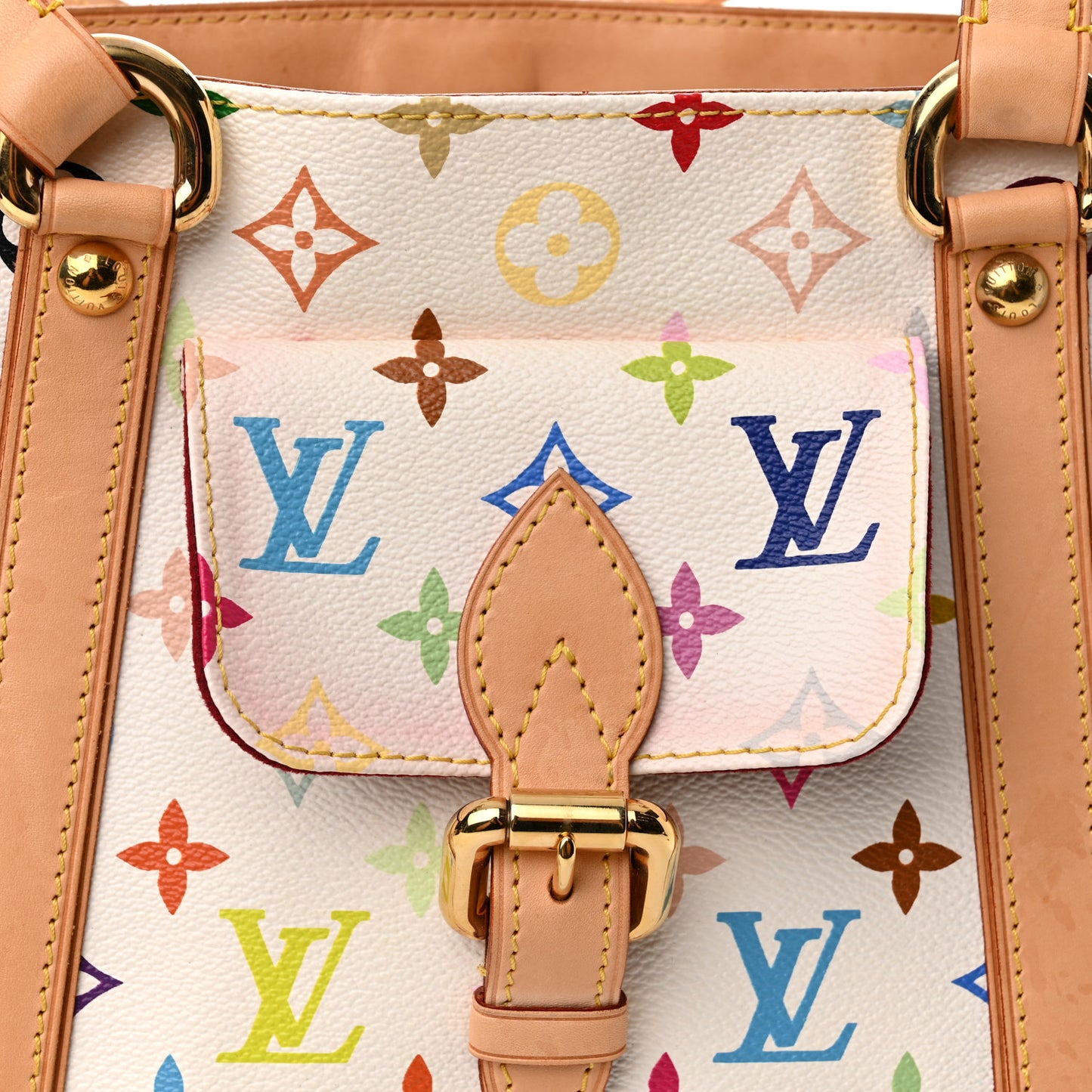 Monogram Multicolor Aurelia MM White