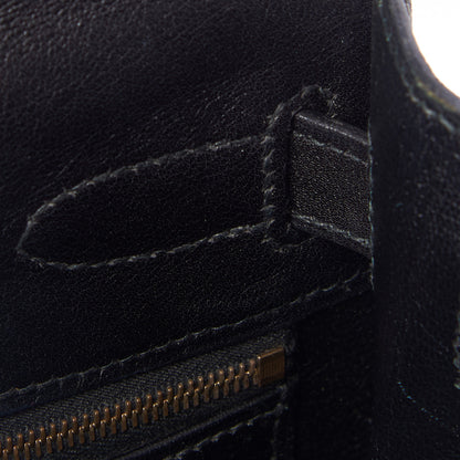 Hermes Box Kelly Sellier 32 Black 18 of 29