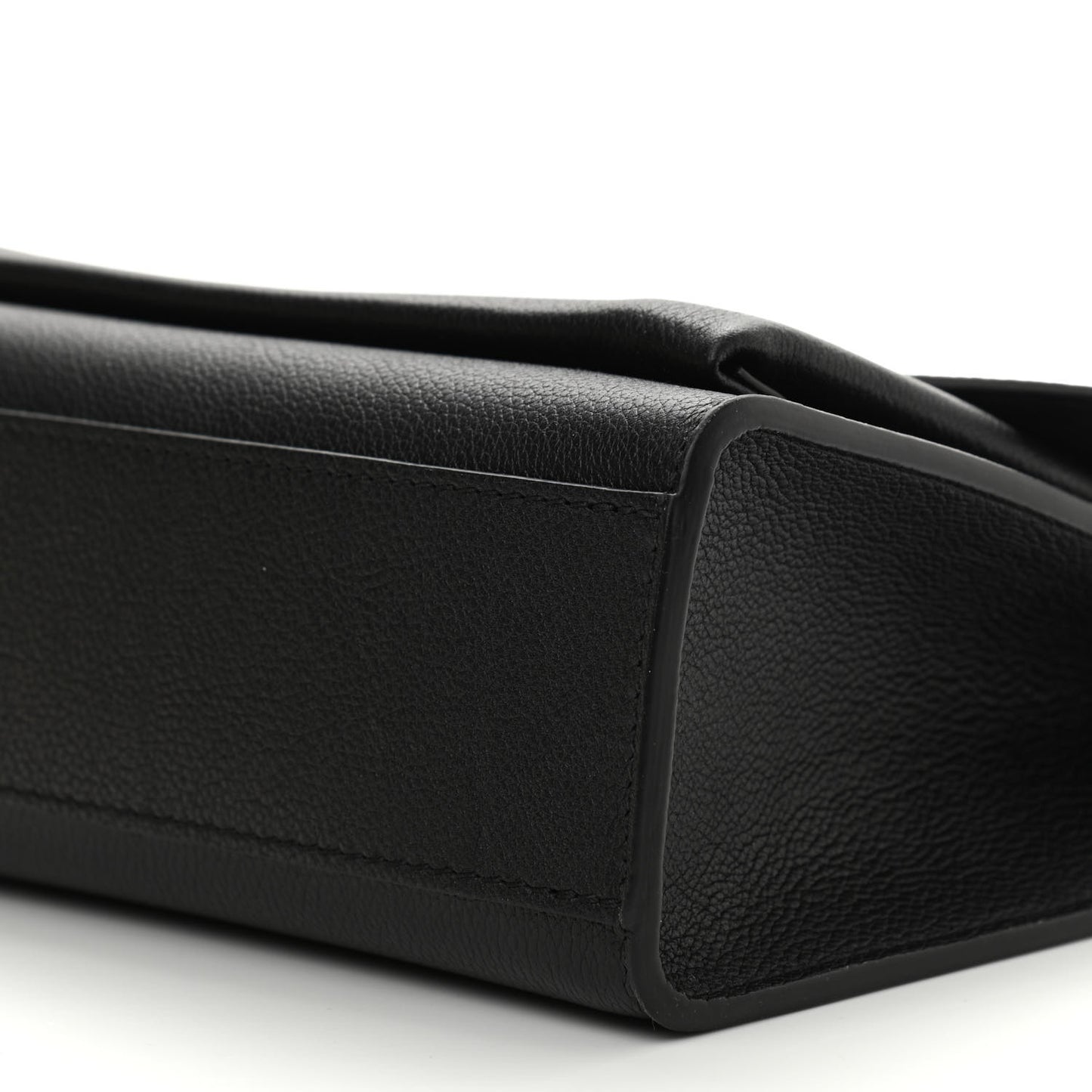 Soft Calfskin Mylockme Chain Bag BB Black